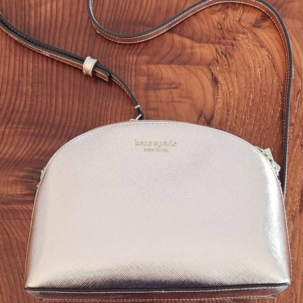 Kate Spade Gold Metallic Crossbody